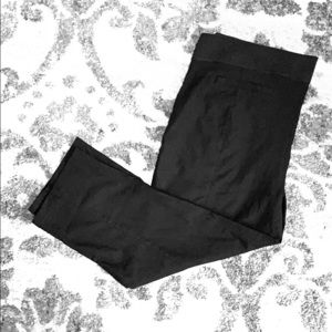 Elastic waisted capris